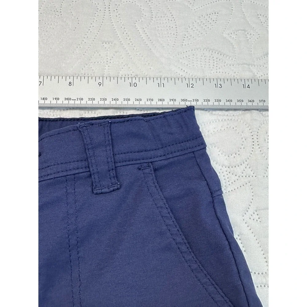 Magellan Outdoors Boys Navy Blue Cargo Shorts Size 10 Regular Adjustable Waist
